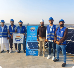 Team with Solar Installation